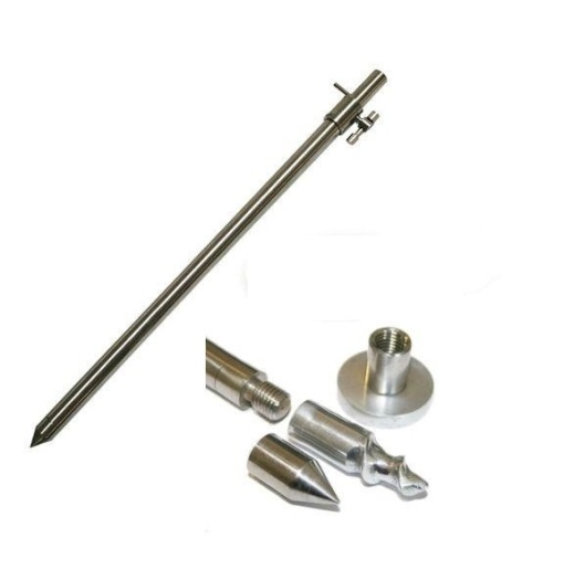 Extra Carp - Set Suport Inox 30-50cm cu adaptor Ponton 3 in 1