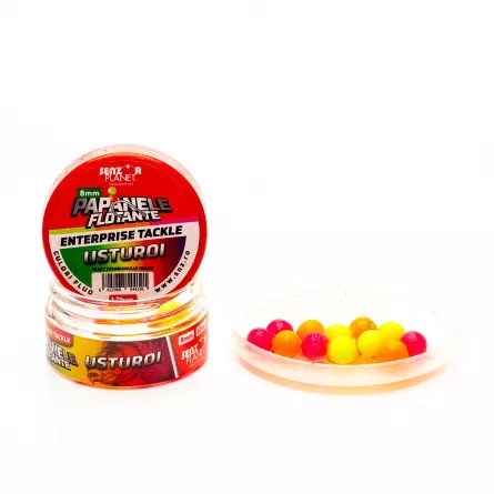 Senzor Papanele Flotante 8 mm/12 buc. - Enterprise Tackle (mix culori)