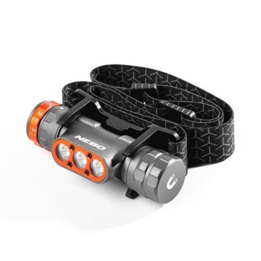 Lanterna de cap, Nebo, 1500 Lumeni, Reincarcabila, Transcend