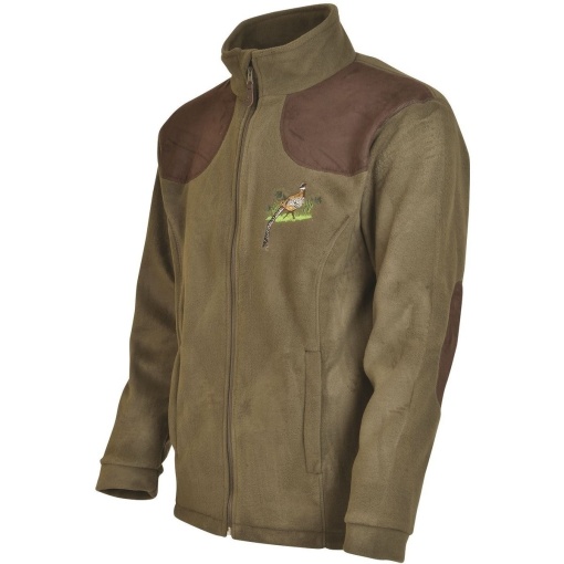 Jacheta Fleece, Treesco, Cu Broderie Mistret