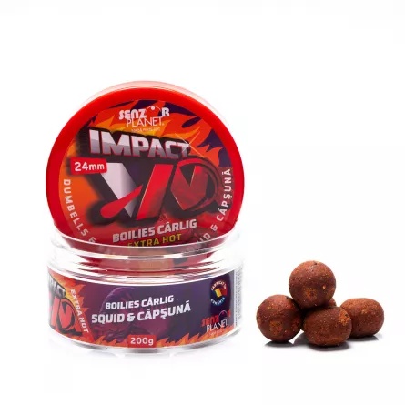 Senzor Boilies 24 mm/200 gr. Impact VM Extra Hot (Dumbells & Balls)