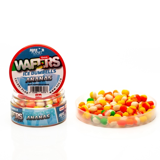 Senzor Wafters Ice Dumbells Bicolor 6 mm/15 gr.