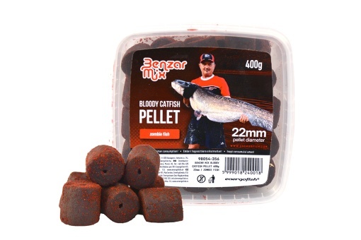 Benzar Mix Bloody Catfish Pellet 400 gr.