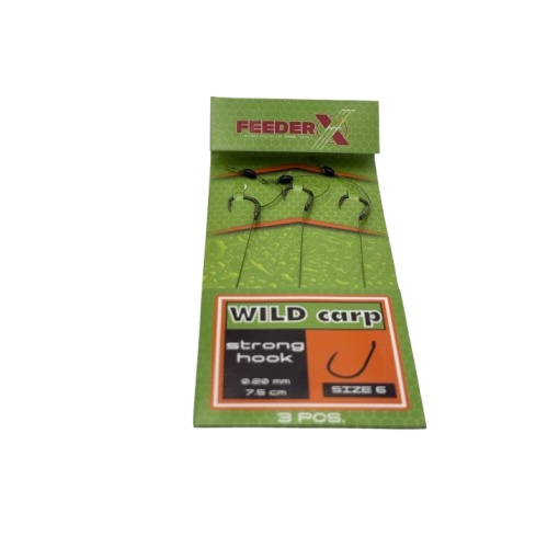 Feeder X, Carlige Legate, Wild Carp, Strong Hook