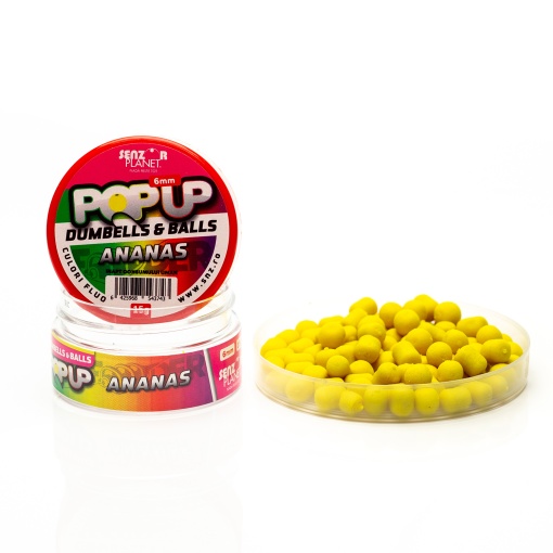 Senzor Pop-Up Dumbells & Balls 6 mm/15 gr.