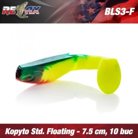 Shad Relax, Kopyto Floating, 7.5 cm, 10buc/plic
