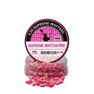 2.20 Baits, Wafter Supreme 4 mm - white pink