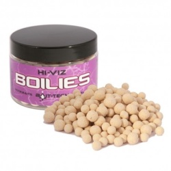 Boilies Fluo Alb Mix Shellfish 8-10 mm, 125g