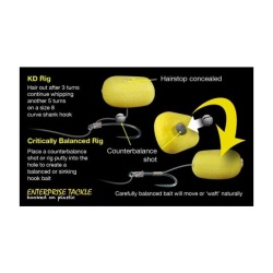 Enterprise Tackle, Porumb Pop-Up MEGA (Fara Aroma), 5 buc/plic - Img 3