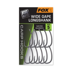 Fox Carlige Crap Super Wide Long Shank, PTFE. 10 buc/plic