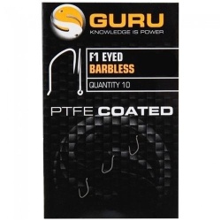 Guru Carlige F1 Barbless Cu Ochet Nr.14/10 buc.