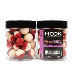 Hook Baits Boilies Critic Echilibrat Fifty-Fifty 250 ml/16-20 mm. - Img 3
