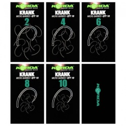 Korda, Carlige Krank, 10 buc.