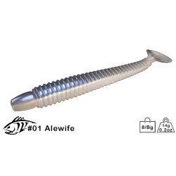 Lunker City, Swimming Ribster, 10 cm