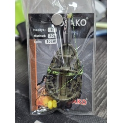 Osako Montura Feeder MK Cu Spin, Carlig + Textil - Img 2