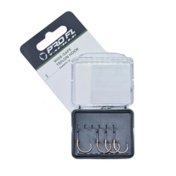 Pro FL, Carlige Teflonate, Wide Gape, 10buc/pac - Img 3