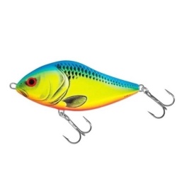 Salmo, Vobler Slider, CHB - Chartreuse Blue, Floating / Sinking, 5; 7cm