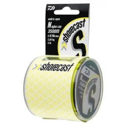 Daiwa, Fir Mono, Shorecast, Galben Fluo, 0.35mm/9.2kg/840mt
