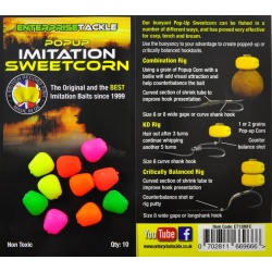 Enterprise Tackle, Porumb Pop-Up Fluo, 10 buc/plic - Img 9