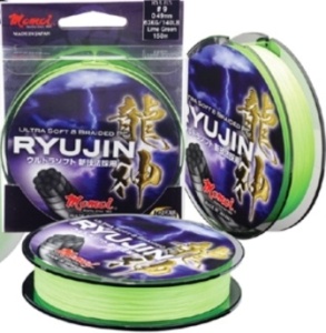 Fir Textil Momoi Ryujin PE Braided Green 130m (0.06mm ~ 0.22mm) - Img 2