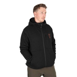 Fox, Jacheta  Collection, Sherpa Jkt, Black Orange