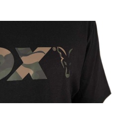 Fox, Tricou Negru, Logo Camo