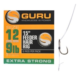Guru Carlige legate - Ready Rig 15" - 0,22mm / Marimea 12