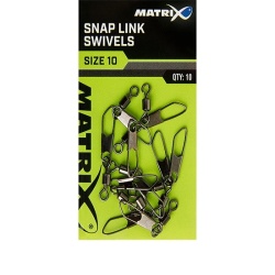 Matrix Agrafa + Vartej Butoias Snap Link Swivels 10 buc./ plic