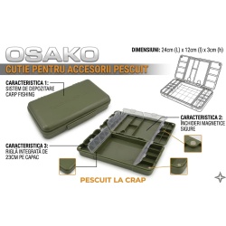 Osako, Penar Accesorii 30 compartimente cu inchidere magnetica - Img 2