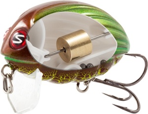 Salmo Vobler Bass Bug GRB (Glow Bug) - Img 2