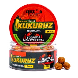 Senzor Boilies Kukuruz, Pt. Carlig, 16 mm., 200 gr.