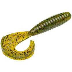 Strike King Twister Rage Grub 10cm/8buc. Watermelon Red