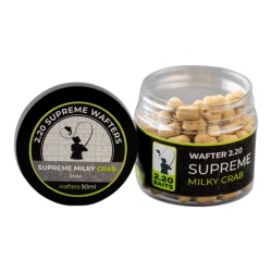 2.20 Baits, Supreme Wafter Natur, 6mm, Milky Crab 50 ml