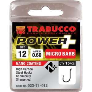 Carlige Feeder, Trabucco, Power+, Micro Barbed - Img 1