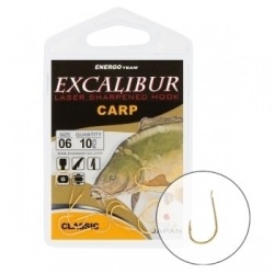 Energo Team Carlige Excalibur Carp Classic 10 buc. Gold (Nr. 1~ 14)