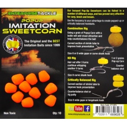 Enterprise Tackle, Porumb Pop-Up Fluo, 10 buc/plic - Img 7