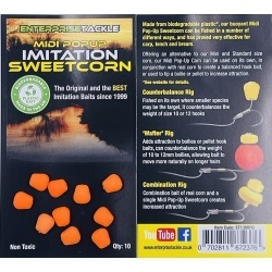 Enterprise Tackle, Porumb Pop-Up Fluo MIDI, 10 buc/plic - Img 4