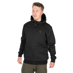 Fox, Jacheta Soft Shell, Negru Logo Portocaliu