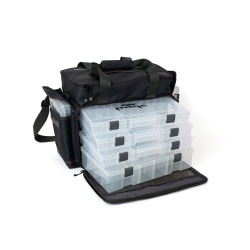Geanta Spinning Fox Rage Medium Stacker + 6 Cutii Pentru Naluci
