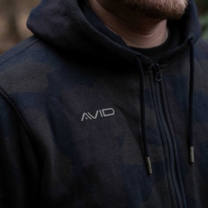 Hanorac Trening, Avid Carp, Distorsion Camo, Cu fermoar - Img 3