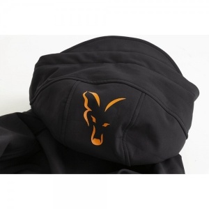 Jacheta Softshell, Fox Collection Orange & Black Shell Hoodie - Img 7