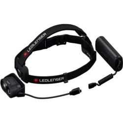 Led Lenser Lanterna Cap H19R Core Black 3500LM + Cablu