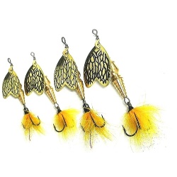 Lingura Rotativa Mepps BUG Galben (2,5gr~7gr)