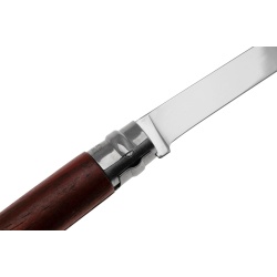 Opinel Cutit De Buzunar Nr.12 Slim Bubinga Wood Dark Brown - Img 2