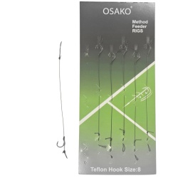 Osako Set 6 buc. Carlige Feeder QM 0.16 mm. Cu Spin