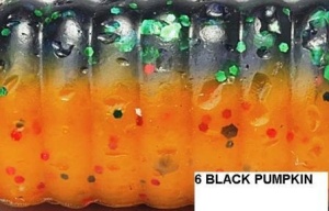 RAPTURE FUN TAIL GRUB -BLACK PUMPINK 8.5 cm / 10 bc - Img 2