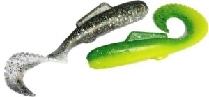 RAPTURE MINNOW GRUB -NEON GREEN 11 CM / 8 BC - Img 1