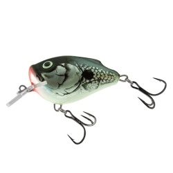 Salmo, Vobler Squarebill, HGS - Holo Grey Shiner, Floating, 6cm, 21gr.