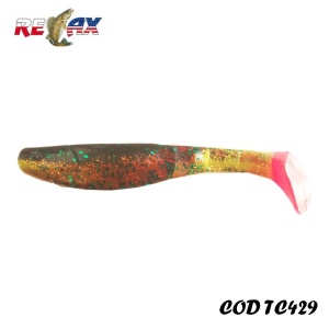 Shad Relax, Kopyto TriColor, 7.5 cm, 4 buc/plic - Img 17