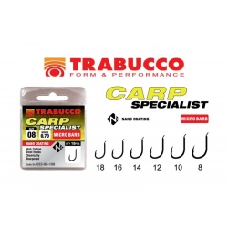 Trabucco Carlige Carp Specialist, Micro Barb 15 buc./plic
